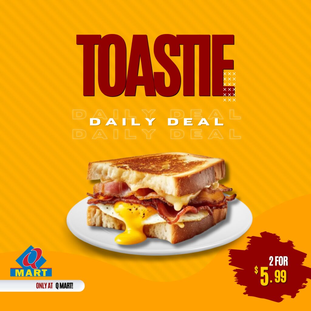 qmart toastie deal